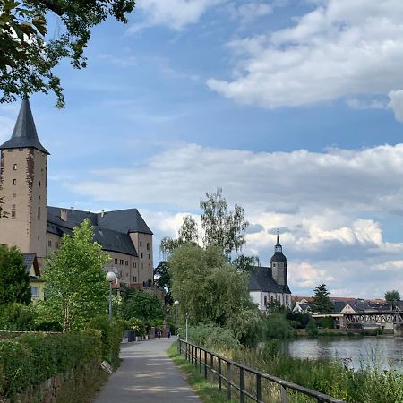 Ferienwohnung Am Schloss Rochlitz Bagian luar foto