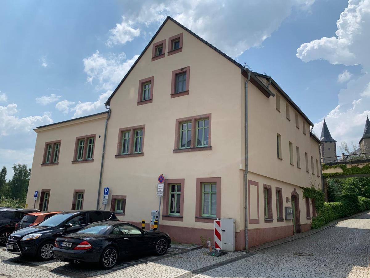 Ferienwohnung Am Schloss Rochlitz Bagian luar foto