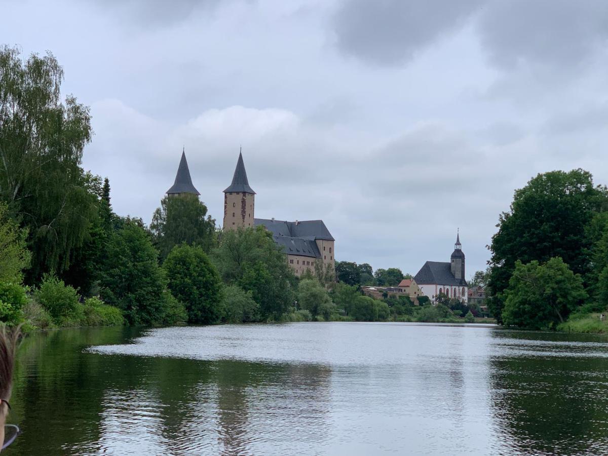 Ferienwohnung Am Schloss Rochlitz Bagian luar foto