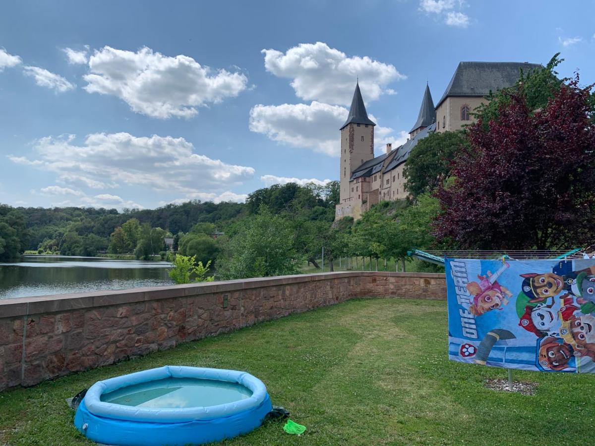 Ferienwohnung Am Schloss Rochlitz Bagian luar foto